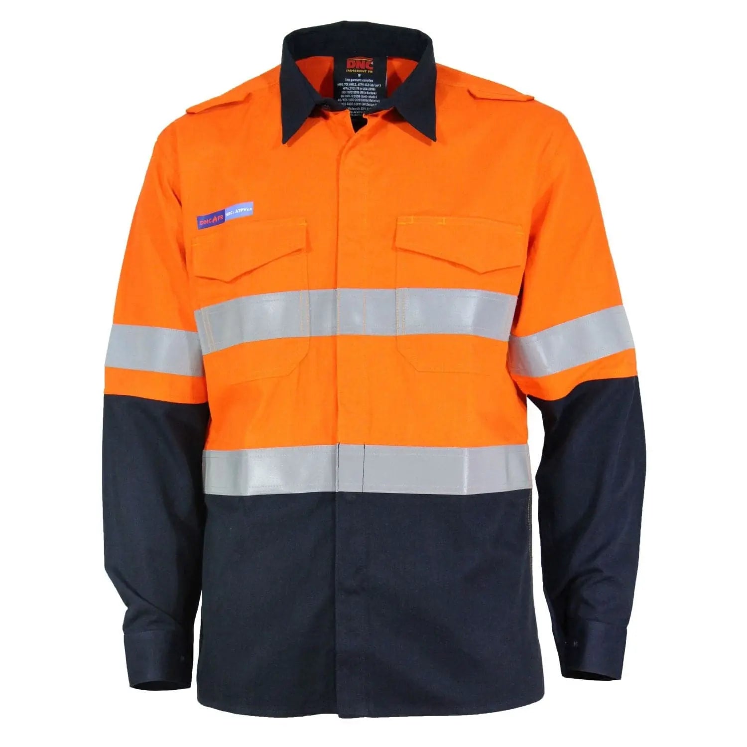Flamearc HRC-1 Day Night Taped FR Shirt 3445 Metro Workwear.